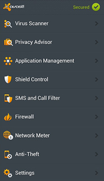 Avast Features 